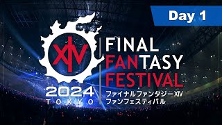 Day 1 FINAL FANTASY XIV FAN FESTIVAL 2024 in TOKYO [upl. by Schou222]