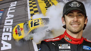 Ryan Blaney Hilariously Explains Why He Doesnt Like Burnouts [upl. by Korwun]