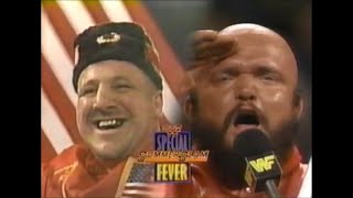 Nikolai Volkoff vs Boris Zhukov SummerSlam Fever Aug 19th 1990 [upl. by Nyrhtakyram]