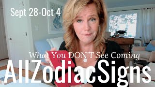 ALL ZODIAC  What You Dont See Coming  October Saturday Tarot Reading [upl. by Elianora758]