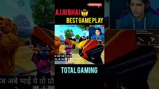 🤠Ajju Bhai 1v1 best game play in br rank  Solo rank push tips in free fire  shorts totalgaming [upl. by Thynne118]