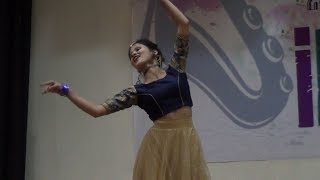 Nainowale Ne and ghoomar  Dance Performed by Pooja  Padmavat [upl. by Ennaillek376]