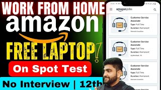 Amazon Work From Home Jobs  No Interview  Online Jobs at Home  Part Time Job  Job Vacancy 2024 [upl. by Ahsercal]