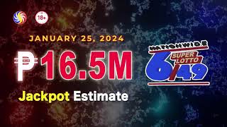 LIVE PCSO 900 PM Lotto Draw  January 24 2024 [upl. by Claudio26]