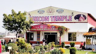 ISKCON TEMPLE LUCKNOW temple lucknow vlogs vlogger [upl. by Anissa]