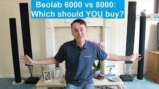 Bang Olufsen Beolab 8000 vs Beolab 6000 Sound Test  Expert advice for your first BampO speakers 4K [upl. by Anasus]