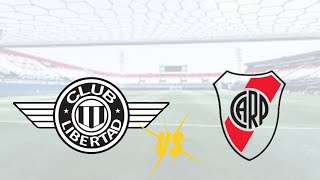 Copa Libertadores Libertad vs River Plate en vivo [upl. by Karee846]