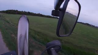 GoPro New Holland T6030 straight pipe sound Video [upl. by Gyatt]