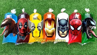 AVENGERS SUPERHEROES 62 Superman Wolverine Spiderman Batman Thanos Venom Captain America Hulk [upl. by Aikemahs]