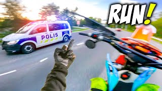 MOTORCYCLE POLICE CHASE  ANGRY amp COOL COPS vs BIKERS 2024 [upl. by Cirederf]