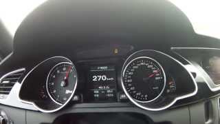 AUDI RS5 B8 LAUNCH CONTROL 0273kmh [upl. by Leirum]