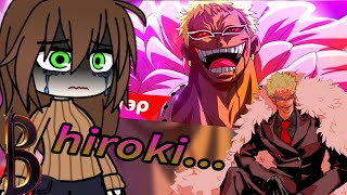 kokujin no tenkousei react rap do doflamingo7 minutoz hiroki es doflamingo [upl. by Aehcim]