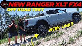 Is the NEW Ford Ranger FX4 Any Good Off Road  TTC Hill Test [upl. by Crifasi803]