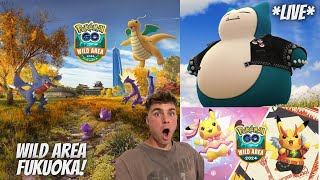 ✨ EARLY Wild Area Event in Pokemon Go Shiny Costume Snorlax Hunt and More✨ In Person Event [upl. by Lennie153]