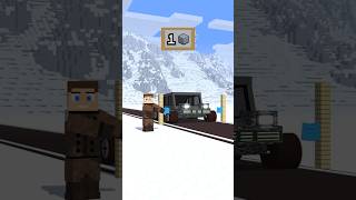 How Much Wool To Stop A Car Bedrock  Inspired by MrBeast minecraft shorts [upl. by Celeski]