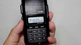 Puxing PX888K UHF VHF radio review [upl. by Asiret]