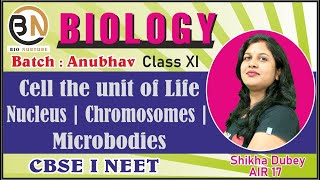 CELL THE UNIT OF LIFENUCLEUSCHROMOSOME MICROBODIES CLASS XI  BIOLOGY NEET 2025 [upl. by Lay]