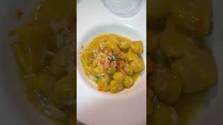 Gnocchi alla zucca con granseola  Osteria Veneta Da Piero Mirano [upl. by Ut]