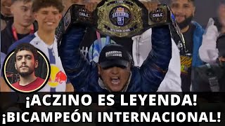 ¡ACZINO ES LEYENDA ¡BICAMPEÓN INTERNACIONAL vs SKONE [upl. by Christophe]