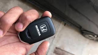 How To Start Honda Civic With Remote [upl. by Nnitsuj]