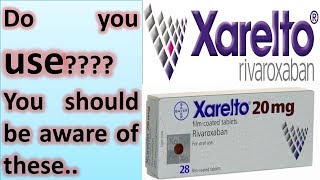 Side Effects Of Xarelto [upl. by Jade]