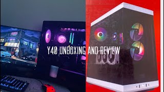 Gaming pc ibuypower y40 unboxing and review [upl. by Yrneh]