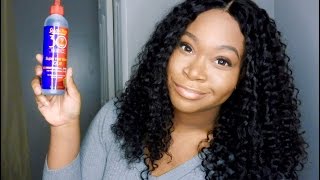 START TO FINISH  My BONDING GLUE Lace Closure QuickWeave Wig Install [upl. by Anasus]