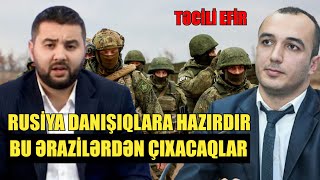 Rusiya danışıqlara hazırdır Ruslar bu ərazilərdən çıxacaq Zeynal Əmrəliyev ilə QIRMIZI MASA [upl. by Llekcm]