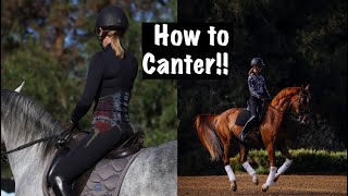 How to canter [upl. by Frendel]