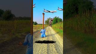 dinosaur attack long garden helicopter flying shorts shortvideo youtubeshorts trending [upl. by Meredithe212]