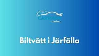 Carwash Järfälla Tvätta bilen invändigt och utvändigt hos oss på din biltvätt i Järfälla [upl. by Barton]