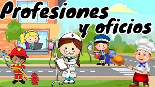 Oficios y profesiones  Ejemplos de Profesiones y oficios [upl. by Atekram]