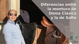 ✅Diferencias entre una montura de Doma Clásica y de Salto✅I PASO A PASO [upl. by Wertheimer]