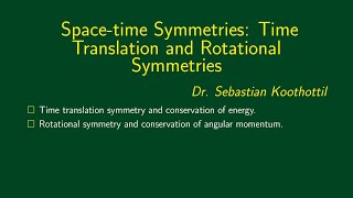 503 Conservation of Energy and Angular Momentum [upl. by Vange]