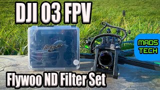 DJI O3 FPV Flywoo ND Filters Kit  ND4  ND64 amp CPL [upl. by Siward]