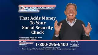 Medicare Coverage Helpline TV Commercial Medicare Open Enrollment Deadline Featuring Joe Namath [upl. by Athalla]