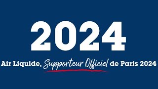 Air Liquide Supporteur Officiel de Paris 2024  prêt pour Paris 2024 [upl. by Hoshi]