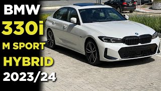 O QUE MUDOU NOVO BMW 330e M SPORT 2023 HYBRID  A VENDA [upl. by Rollet]