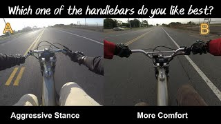 Motorized Bike Handlebar Options [upl. by Ahsiekim]