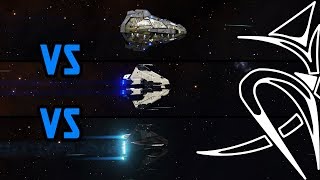 Python vs Krait mk2 vs Krait Phantom Elite Dangerous [upl. by Drawyah]