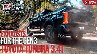 Built for the Long Haul AWE Exhausts for Gen3 Toyota Tundra [upl. by Nnyluqcaj]