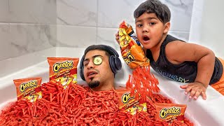 HOT CHEETO PRANK ON DAD What Happens Next Is SHOCKING [upl. by Nataline]