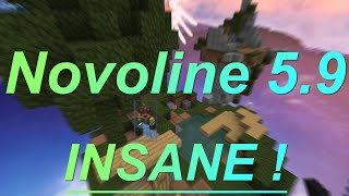 Novoline 5 9  Hypixel Config release  Best Hypixel hack client [upl. by Ayinat]