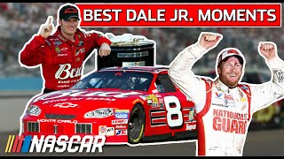 Dale Earnhardt Jrs best career moments  Best of NASCAR [upl. by Ynabe335]