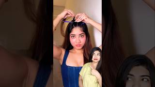 😱😮Try this hair pencil hack ✏️ shorts youtubeshorts trending fyp yt rahsaran [upl. by Nnaycnan]