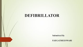 Defibrillator in Tamil [upl. by Gristede99]