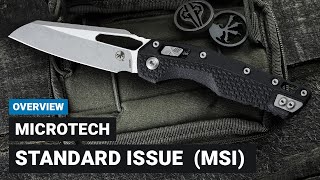 Microtech Standard Issue MSI  Overview [upl. by Adlar]