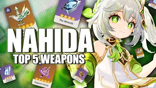 You Already Own Nahida Best Weapon Genshin Impact Guide [upl. by Elyad]