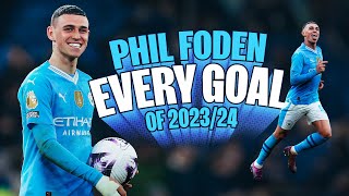 Every Phil Foden goal so far this season  21 goals  Highest scoring season of his career [upl. by Oatis]