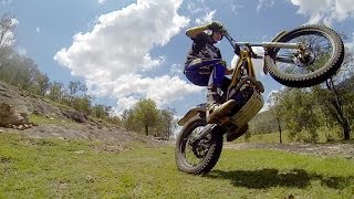 How to do floater turns on trials bikes︱Cross Training Trials Techniques [upl. by Philipson]